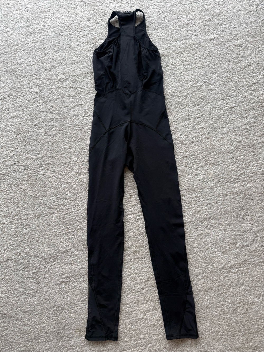 Michi Black Racerback Jumpsuit - Women
